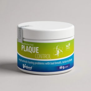 Vetfood Plaque Control - Suplemento para prevenção do tártaro 60gr